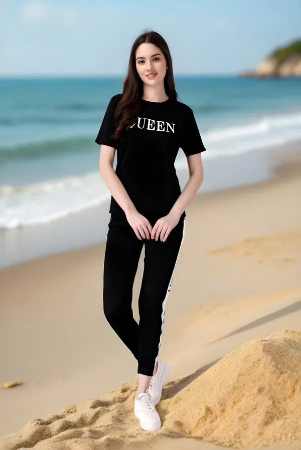 Black_Cotton_Blend_Printed_Regular_Track_Suit_For_Women