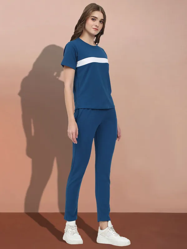 Blue_&_White_Cotton_Blend_Solid_Regular_Track_Suit_For_Women