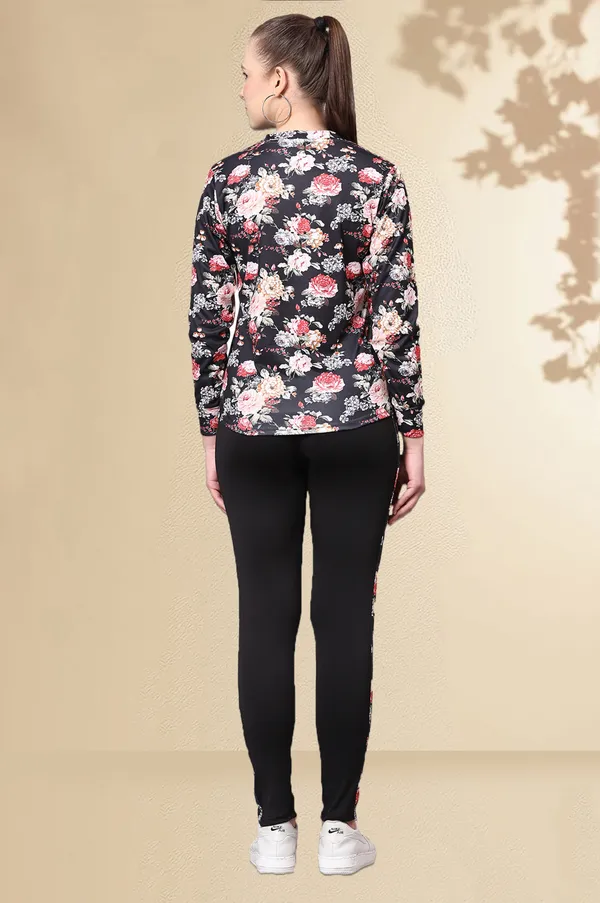 Black_Polycotton_Solid_Regular_Track_Suit_For_Women