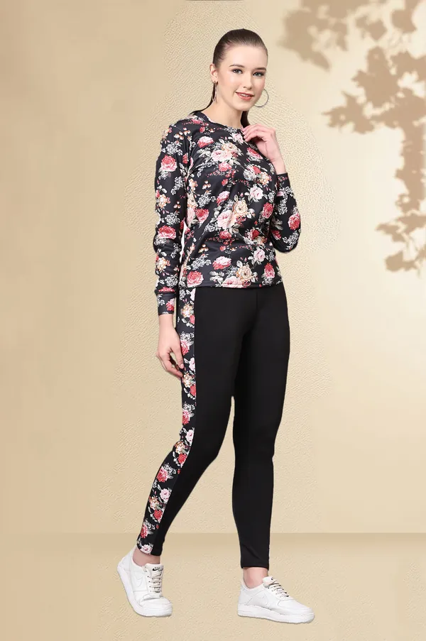 Black_Polycotton_Solid_Regular_Track_Suit_For_Women