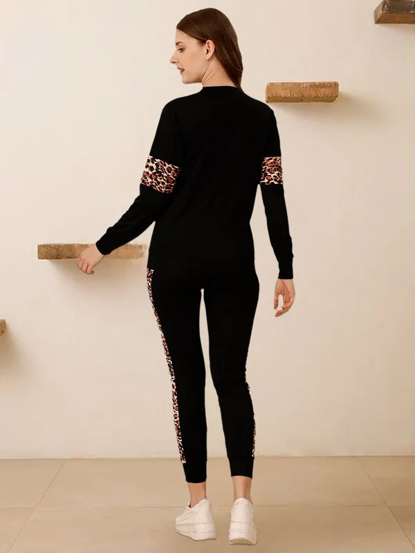 Urban_Wild_Black_Co-Ord_Set_with_Leopard_Accent_|_Stylish_Women’s_Lounge_&_Activewear_Set