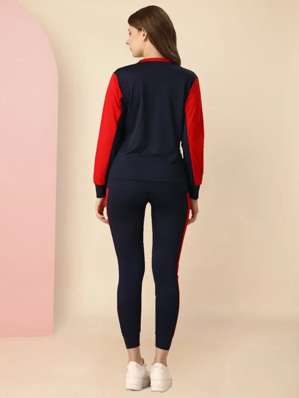 RED_STYLISH_&_FASHIONABLE'S_TRACK_SUIT_Active_Clothing_Set