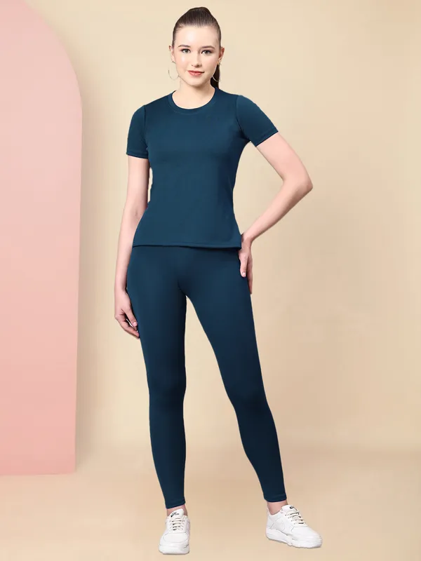 Blue_Activewear_T-Shirt_and_Leggings_Set_–_Stretchable_Sportswear_for_Fitness,_Yoga,_and_Daily_Wear