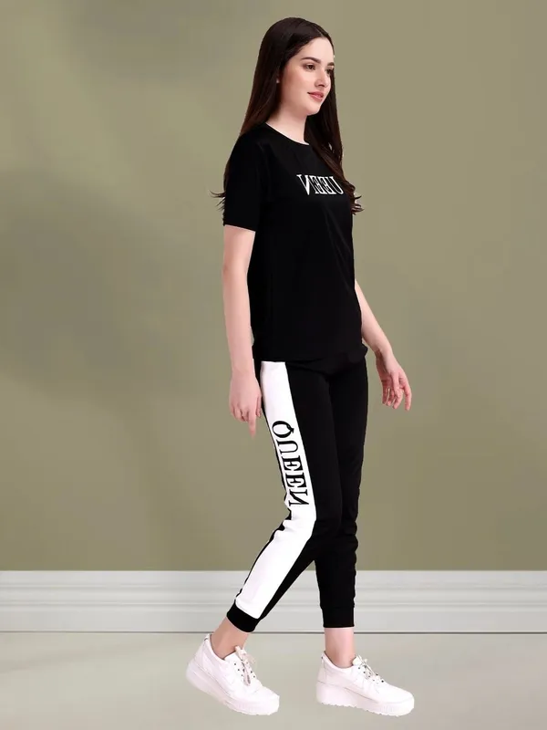Women’s_Black_Queen_Printed_Co-Ord_Set_|_Stylish_Half_Sleeve_T-Shirt_with_Jogger_|_Casual_Western_Wear_|_Trendy_Lounge_&_Daily_Wear_Outfit