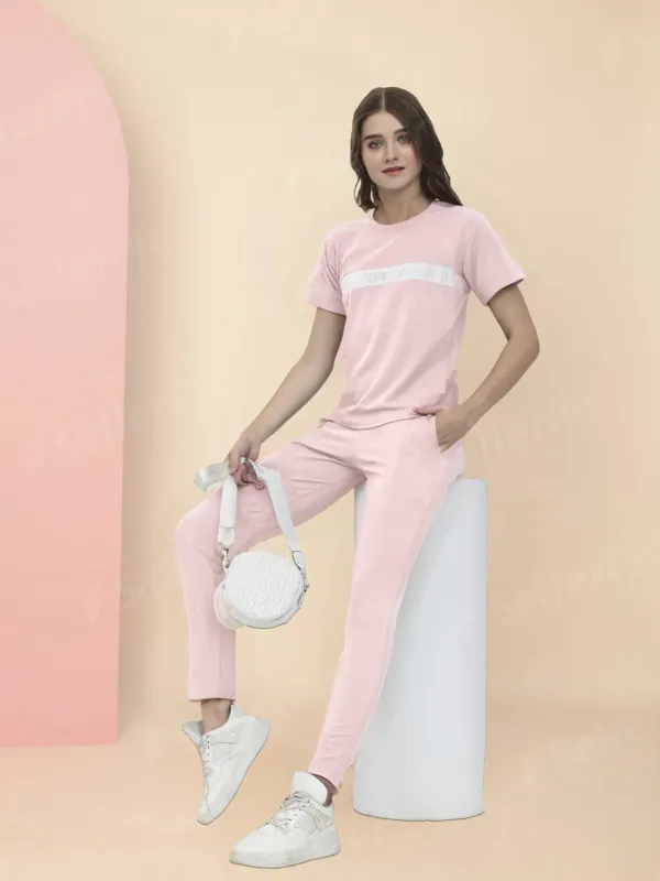 Women’s_Casual_Round_Neck_Short_Sleeve_Top_with_Matching_Jogger_Pants_Set_With_Pocket