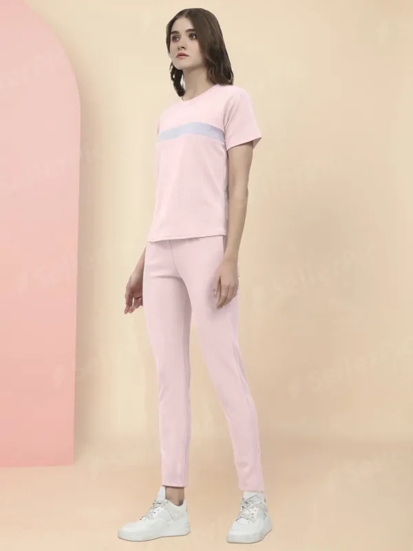 Women’s_Casual_Round_Neck_Short_Sleeve_Top_with_Matching_Jogger_Pants_Set_With_Pocket