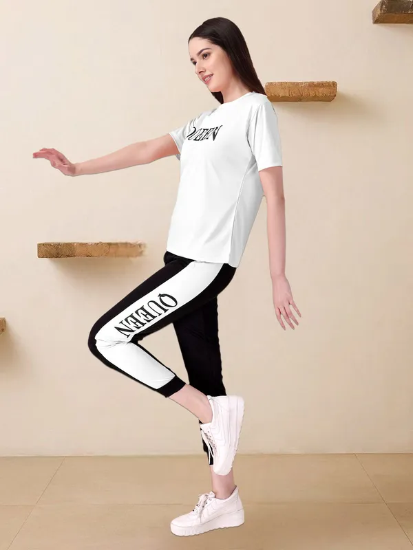 Women’s_Queen_Printed_T-Shirt_&_Track_Pant_Co-Ord_Set_–_Casual_Wear_&_Lounge_Set