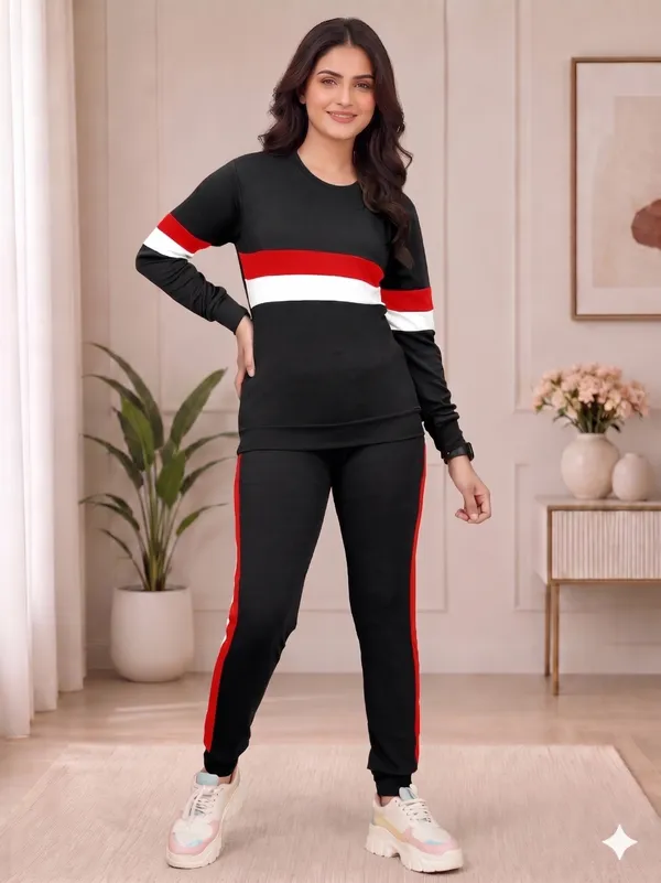 Women’s_Stylish_Tracksuit_Set_for_Casual_Wear,_Full_Sleeve_Sweatshirt_&_Jogger_Pants,_Comfortable_Sportswear_Set