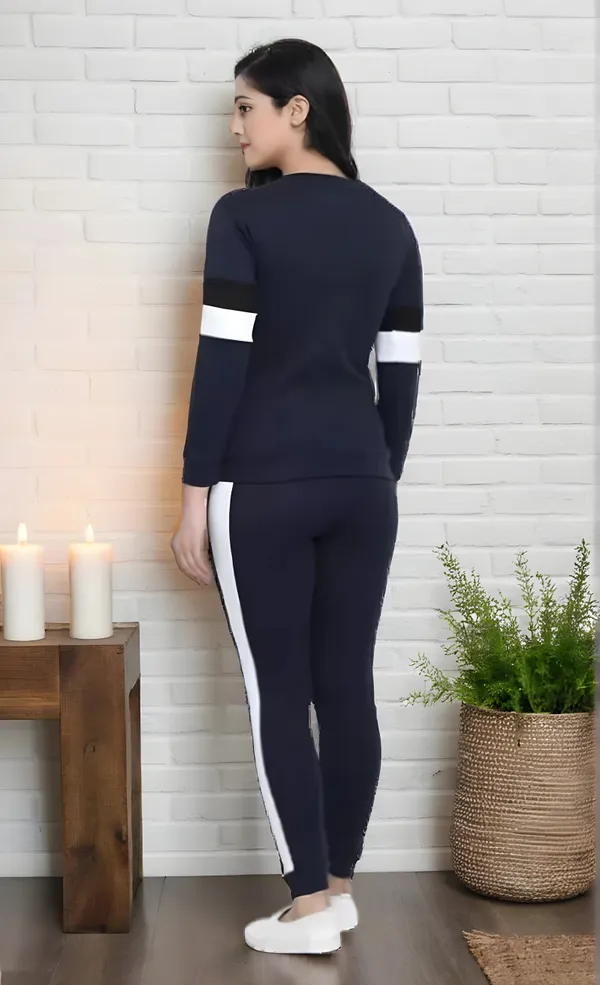 Blue_&_White_&_Black_Cotton_Blend_Solid_Regular_Track_Suit_For_Women