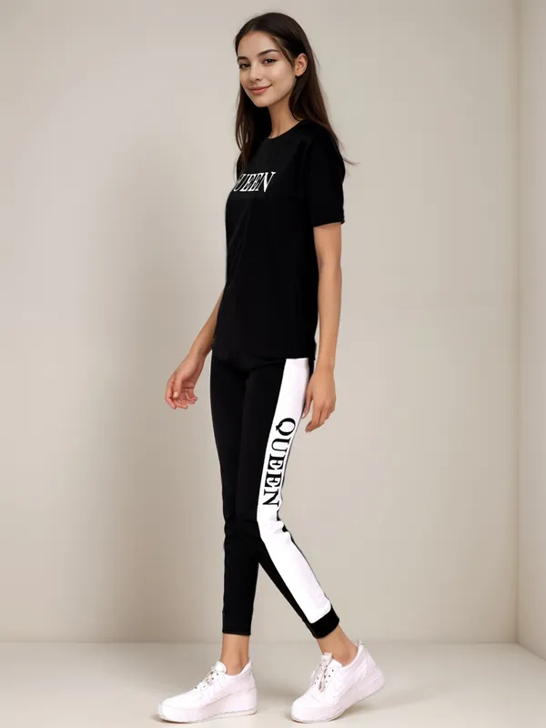 Black_Cotton_Blend_Printed_Regular_Track_Suit_For_Women