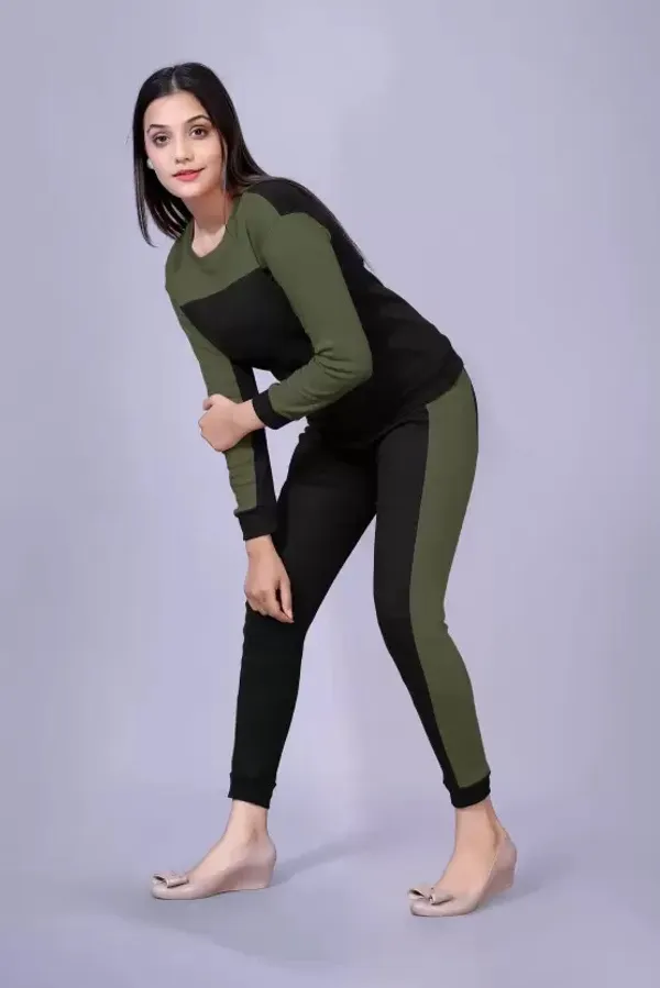 Green_Cotton_Blend_Colorblock_Regular_Track_Suit_For_Women