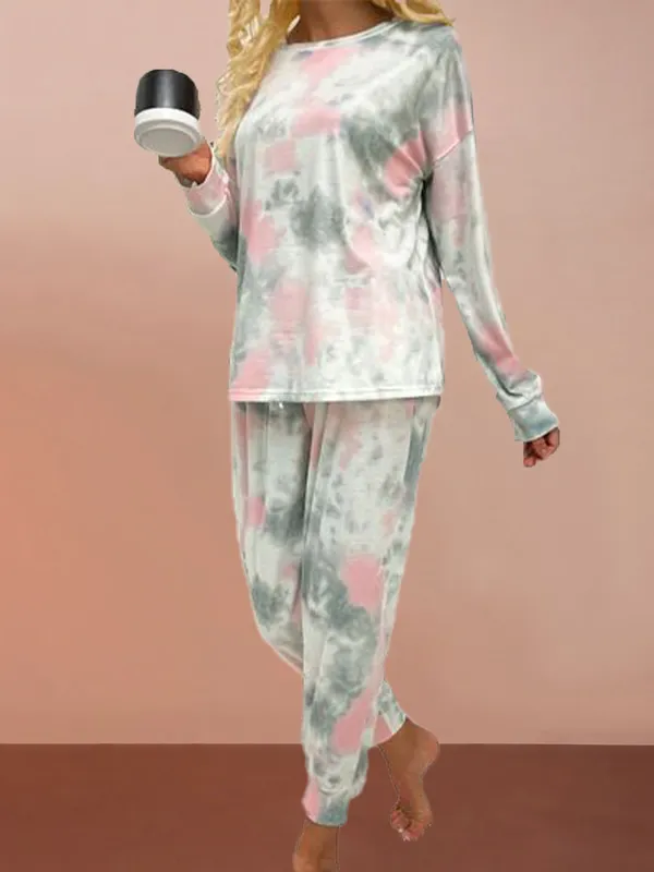Grey_&_Pink_Cotton_Blend_Printed_Regular_Track_Suit_For_Women