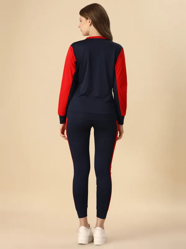 Red_&_Blue_Cotton_Blend_Colorblock_Regular_Track_Suit_For_Women