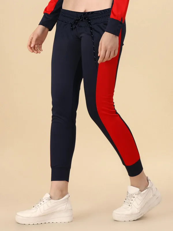 Red_&_Blue_Cotton_Blend_Colorblock_Regular_Track_Suit_For_Women