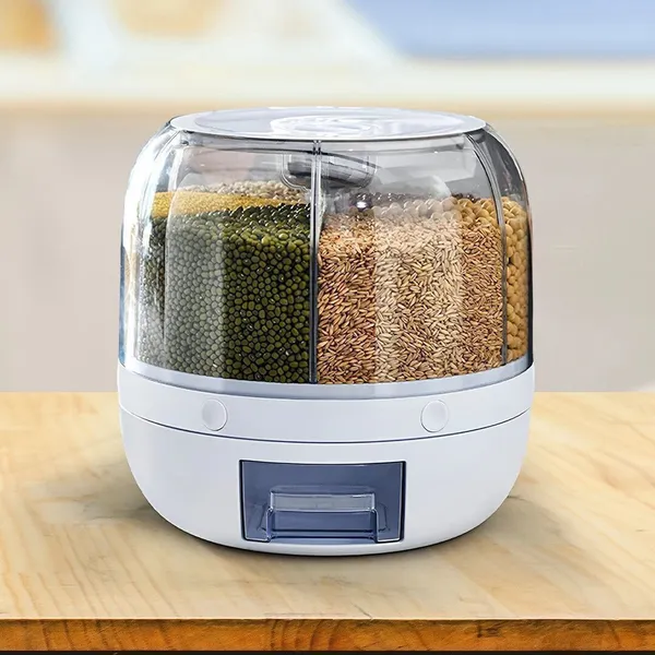 White-Polypropylene-Food_Dispenser_For_Kitchen