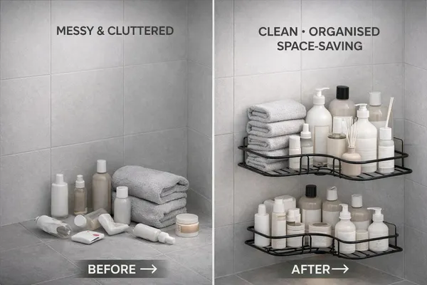 Black-Stainless_Steel-Storage_Organizer_For_Kitchen