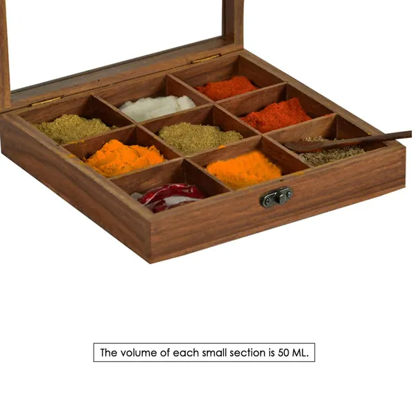 Wooden-Wooden_And_Steel-Masala_Box_For_Kitchen