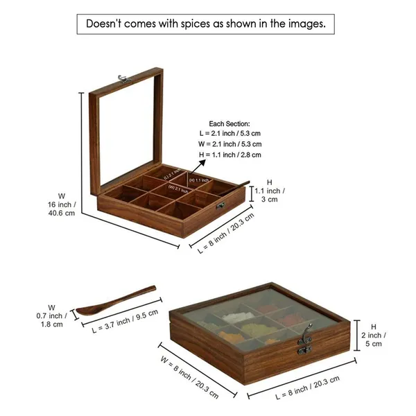 Wooden-Wooden_And_Steel-Masala_Box_For_Kitchen