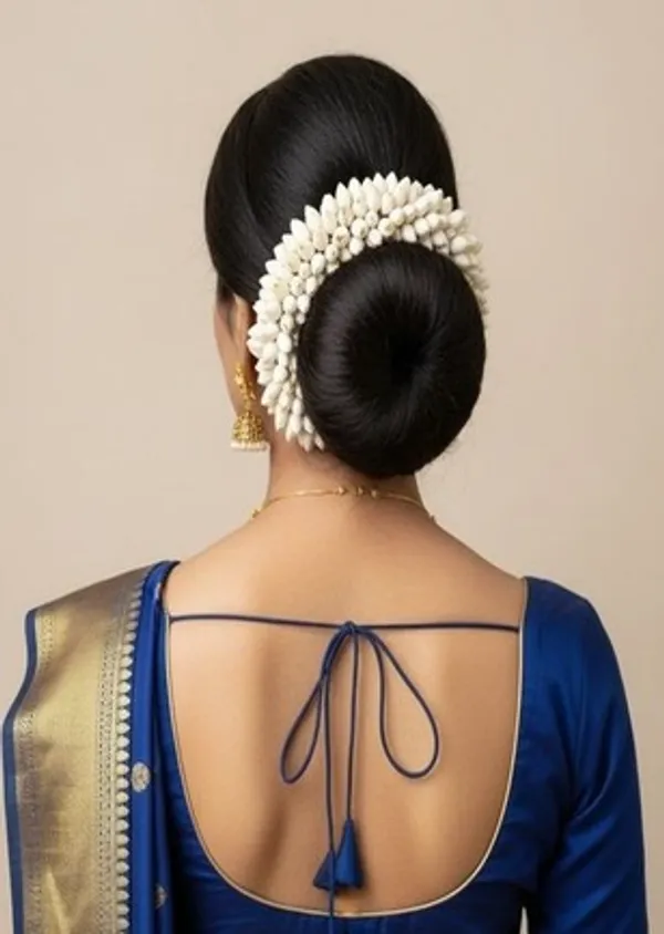 White_Artificial_Flower_Gajra
