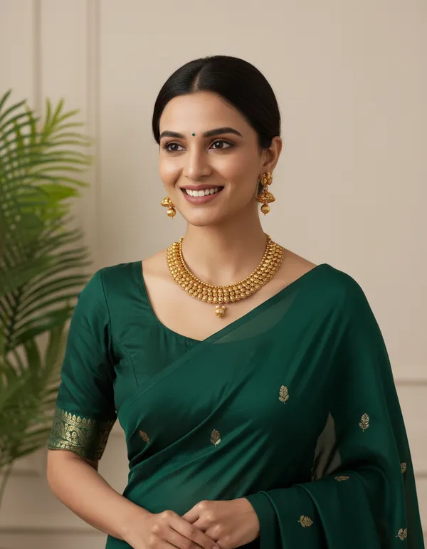 Golden_Alloy_Metallic_Necklace_&_Earrings_Set_For_Women