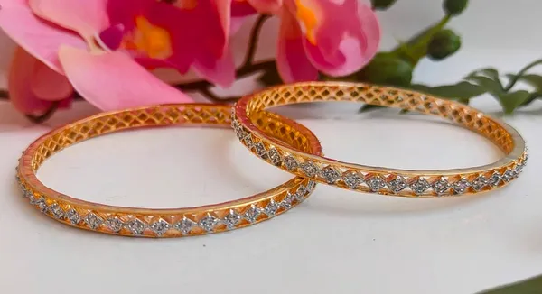 White_Brass_Premium_&_Elegant_Bangles_For_Women