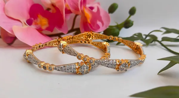 White_Brass_Premium_&_Elegant_Bangles_For_Women