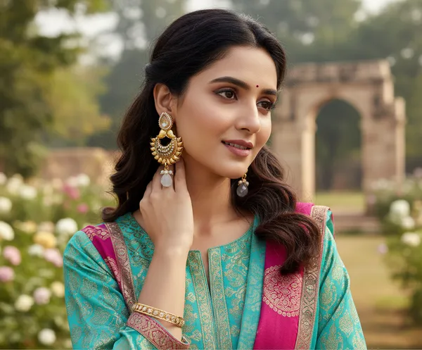 White_Classic_Stone_Earrings_For_Elegant_Looks