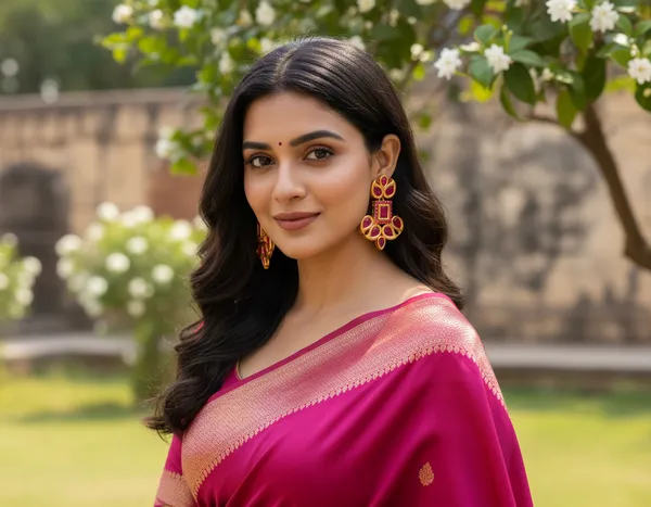 Pink_Danglers_Earrings_For_Women