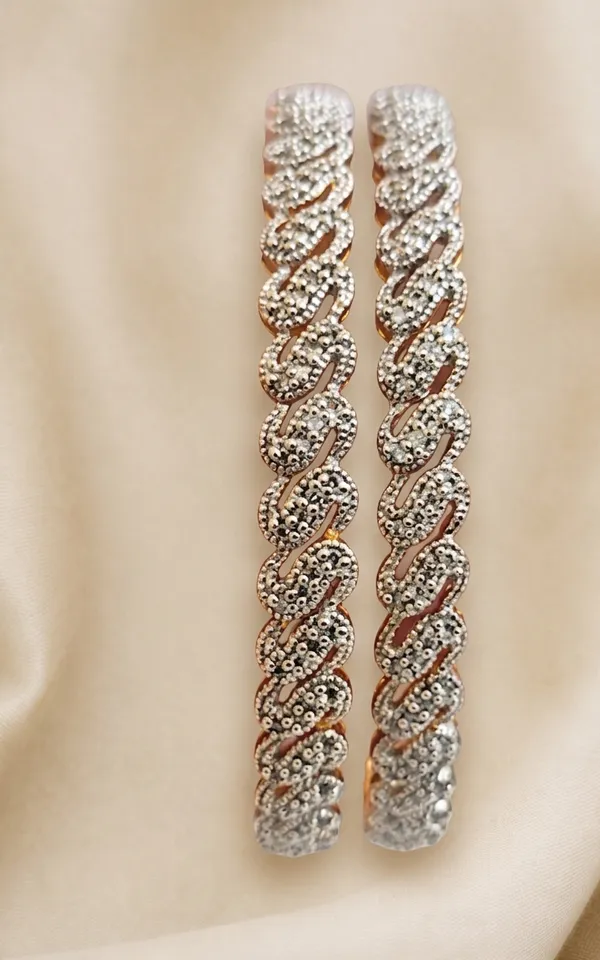 White_Brass_Premium_&_Elegant_Bangles_For_Women