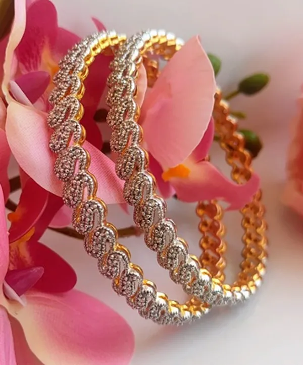 White_Brass_Premium_&_Elegant_Bangles_For_Women