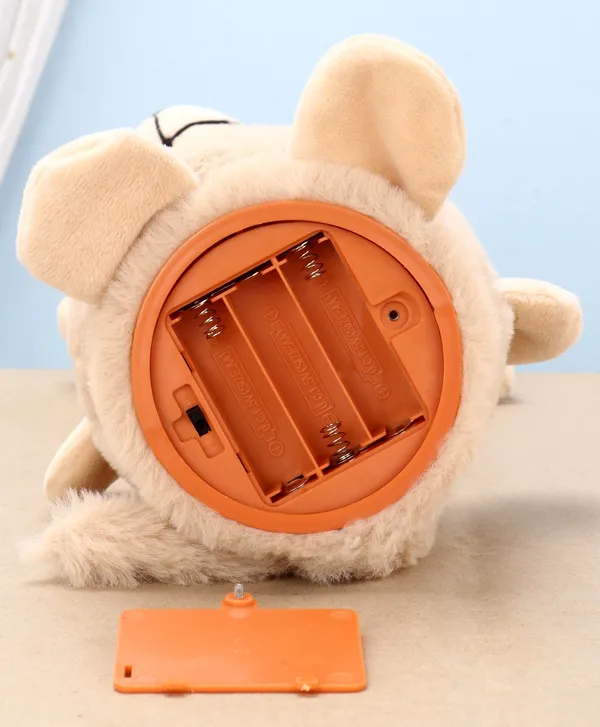 Mud_Brown_Battery_Operated_Interactive_Plush_Talking_Dog_For_Toddlers_3+_|_20_Cm