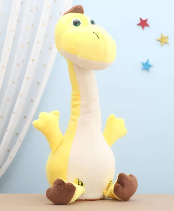 Yellow_Battery_Operated_Interactive_Plush_Talking_Dino_Toy_For_Toddlers_3+_|_20_Cm