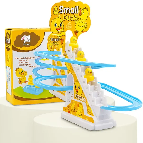 Storio_Electric_Duck_Climbing_Stairs_Toy_|_For_Kids