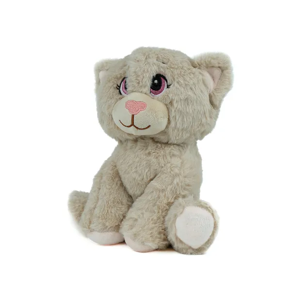 Mud_Brown_Mini_Adorable_Cat_Lightweight_Plush_Non_Musical_Soft_Toy_|_Age_3