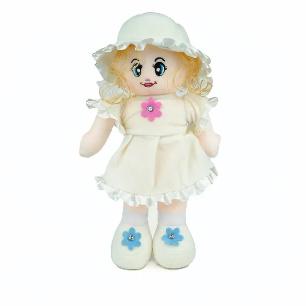 White_Charming_Candy_Doll_Lightweight_Plush_Non_Musical_Soft_Toy_|_Age_3