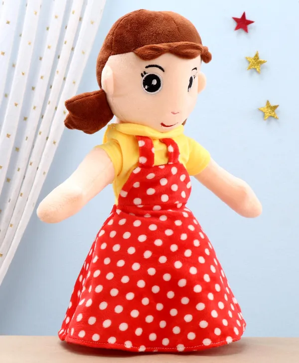 Red_Battery_Operated_Interactive_Plush_Talking_Eve_Doll_For_Toddlers_3+_|_20_Cm