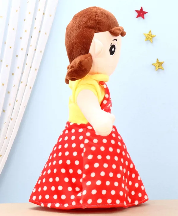 Red_Battery_Operated_Interactive_Plush_Talking_Eve_Doll_For_Toddlers_3+_|_20_Cm