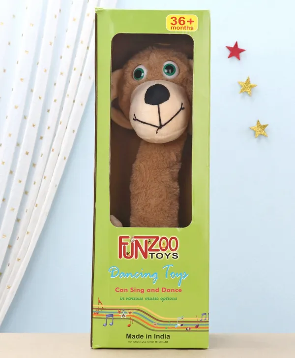Brown_Battery_Operated_Interactive_Plush_Talking_Dog_For_Toddlers_3+_|_20_Cm