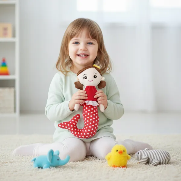 Red_Mermaid_Candy_Doll_Lightweight_Plush_Non_Musical_Soft_Toy_|_Age_3
