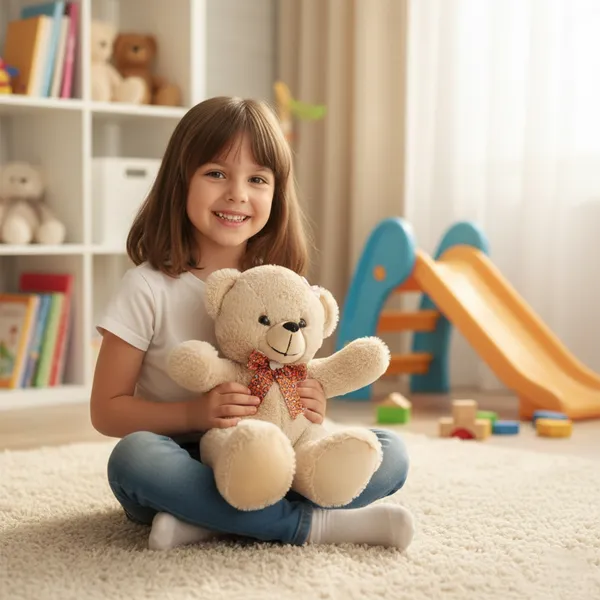 Mud_Brown_Angel_Teddy_Bear_Lightweight_Plush_Non_Musical_Soft_Toy_|_Age_3