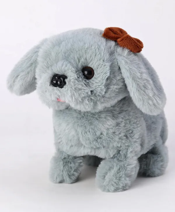 Grey_Battery_Operated_Musical_Walking_Plush_Puppy_Toy_For_Kids_3+_|_17_Cm
