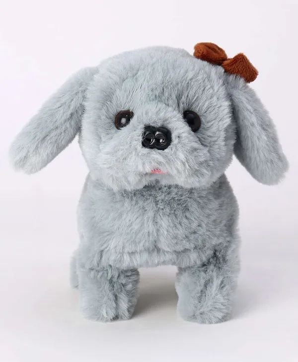 Grey_Battery_Operated_Musical_Walking_Plush_Puppy_Toy_For_Kids_3+_|_17_Cm