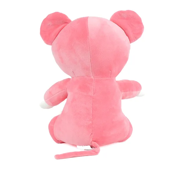 Radish_Red_Minky_Mouse_Lightweight_Plush_Non_Musical_Soft_Toy_|_Age_3