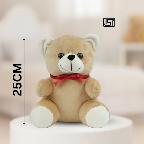 Brown_Cuddly_Bear_Lightweight_Plush_Non_Musical_Soft_Toy_|_Age_3