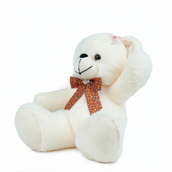 White_Angel_Teddy_Bear_Lightweight_Plush_Non_Musical_Soft_Toy_|_Age_3