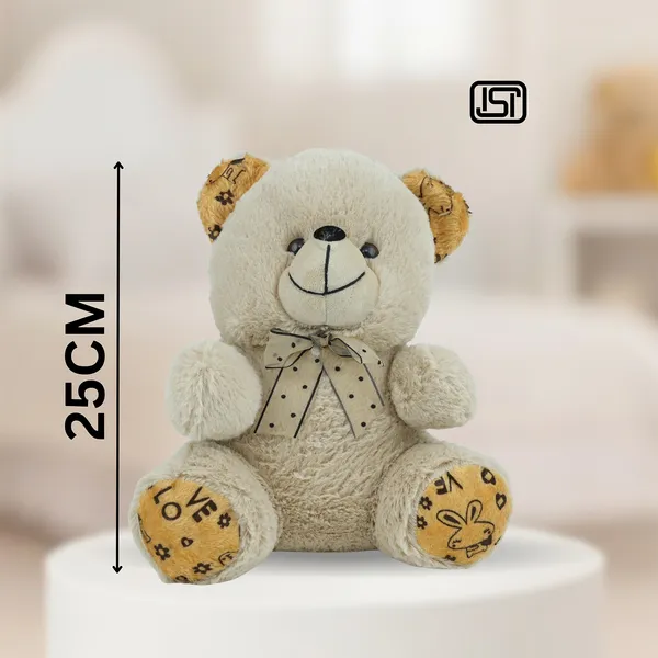 Mud_Brown_Funny_Bear_Lightweight_Plush_Non_Musical_Soft_Toy_|_Age_3