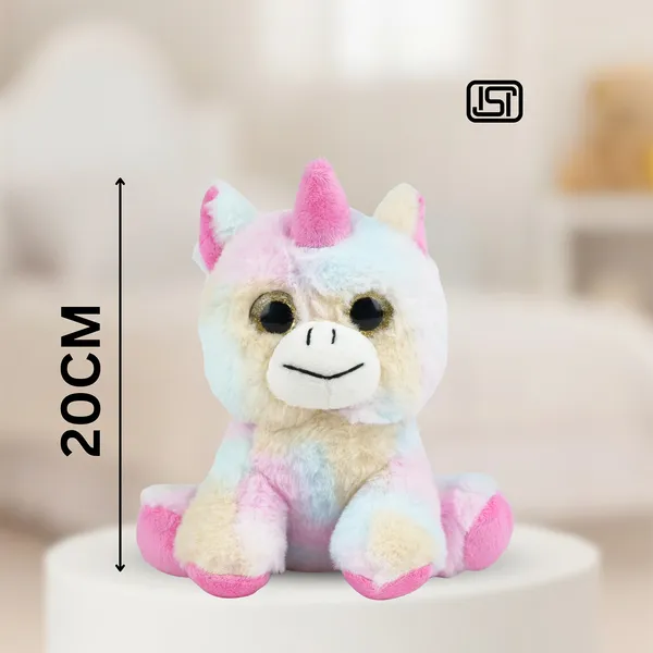 Pink_Rocking_Rainbow_Pony_Lightweight_Plush_Non_Musical_Soft_Toy_|_Age_3