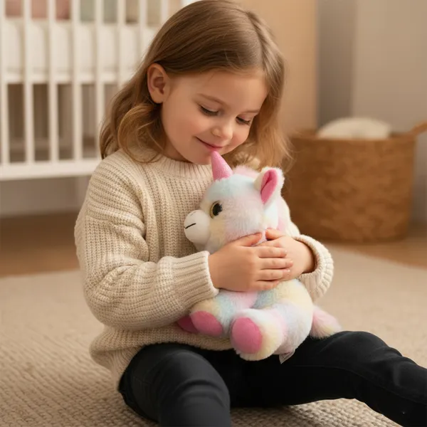 Pink_Rocking_Rainbow_Pony_Lightweight_Plush_Non_Musical_Soft_Toy_|_Age_3