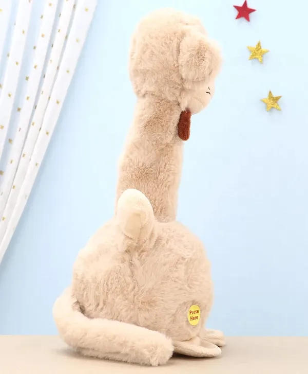 Mud_Brown_Battery_Operated_Interactive_Plush_Talking_Monkey_For_Toddlers_3+_|_20_Cm