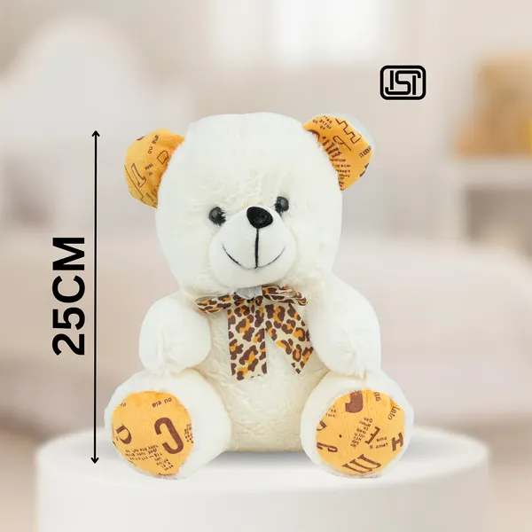 White_Funny_Bear_Lightweight_Plush_Non_Musical_Soft_Toy_|_Age_3